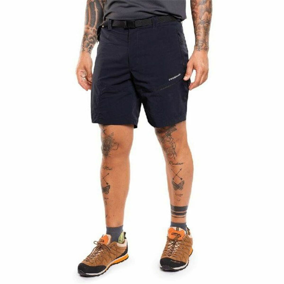 Träningsshorts Trangoworld Limut Svart Berg Multicolour - 5