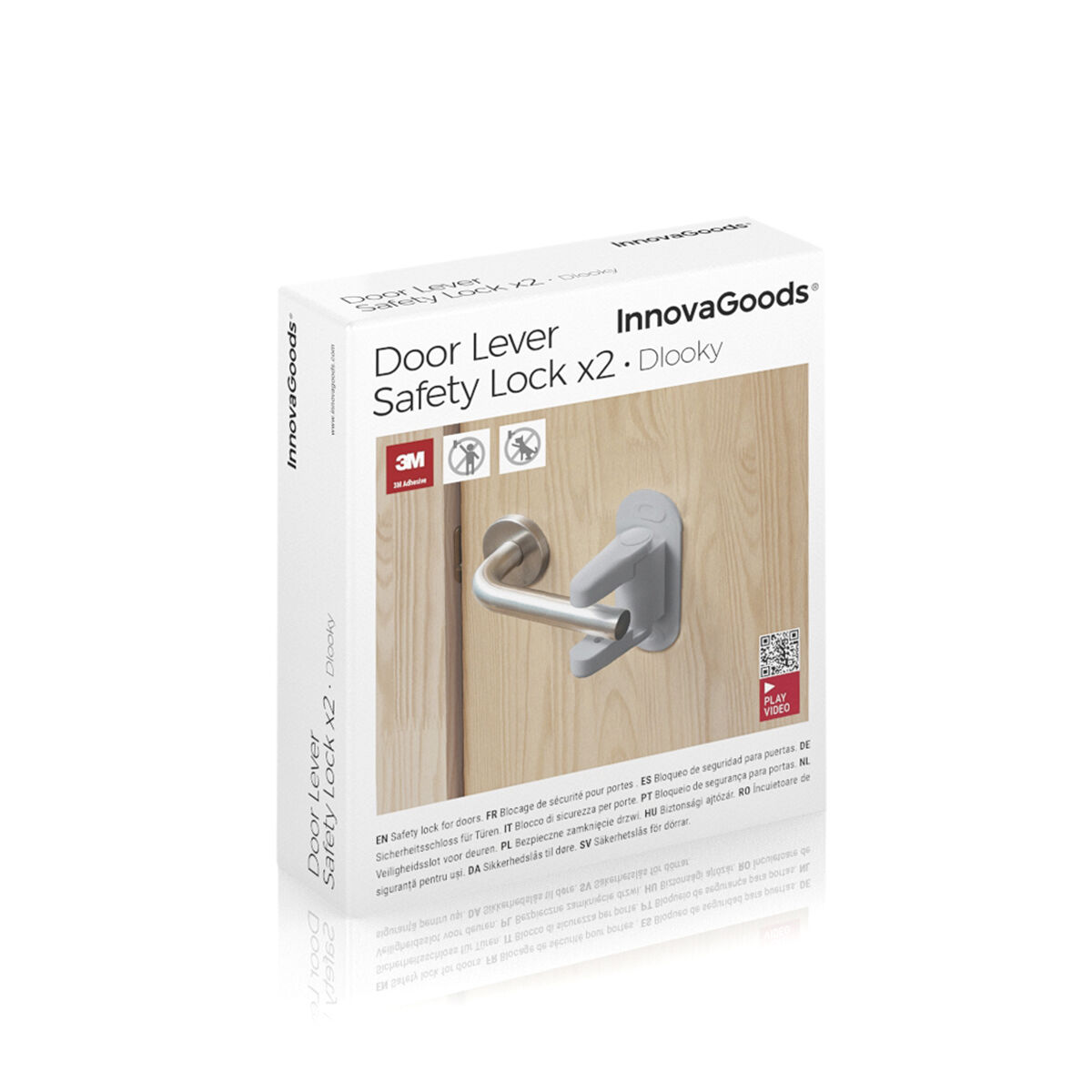 Säkerhetslås för dörrspak Dlooky InnovaGoods 2 antal - 8