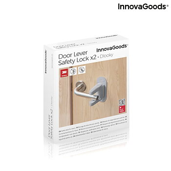 Säkerhetslås för dörrspak Dlooky InnovaGoods 2 antal