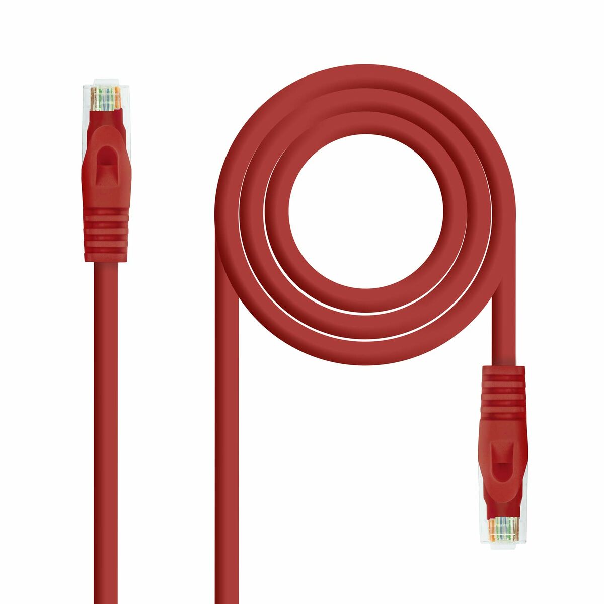Kabel Kategori 6a UTP NANOCABLE 10.20.1800-R Röd Grå 5 m - 2