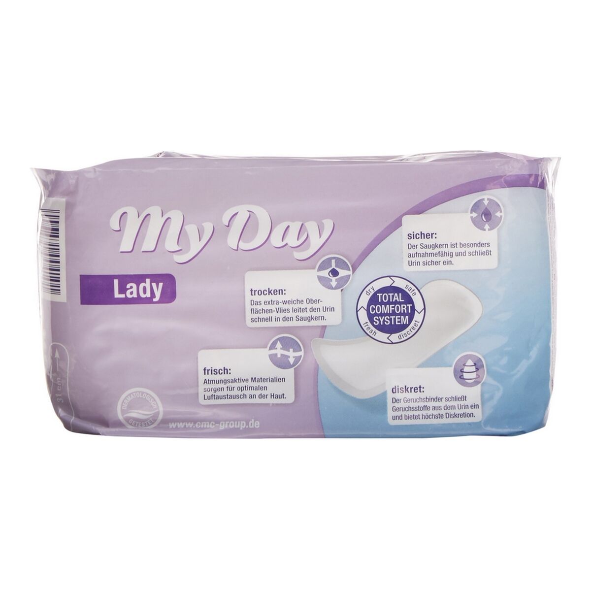 Inkontinensbinda Midi My Day 180002 (10 uds) - 7