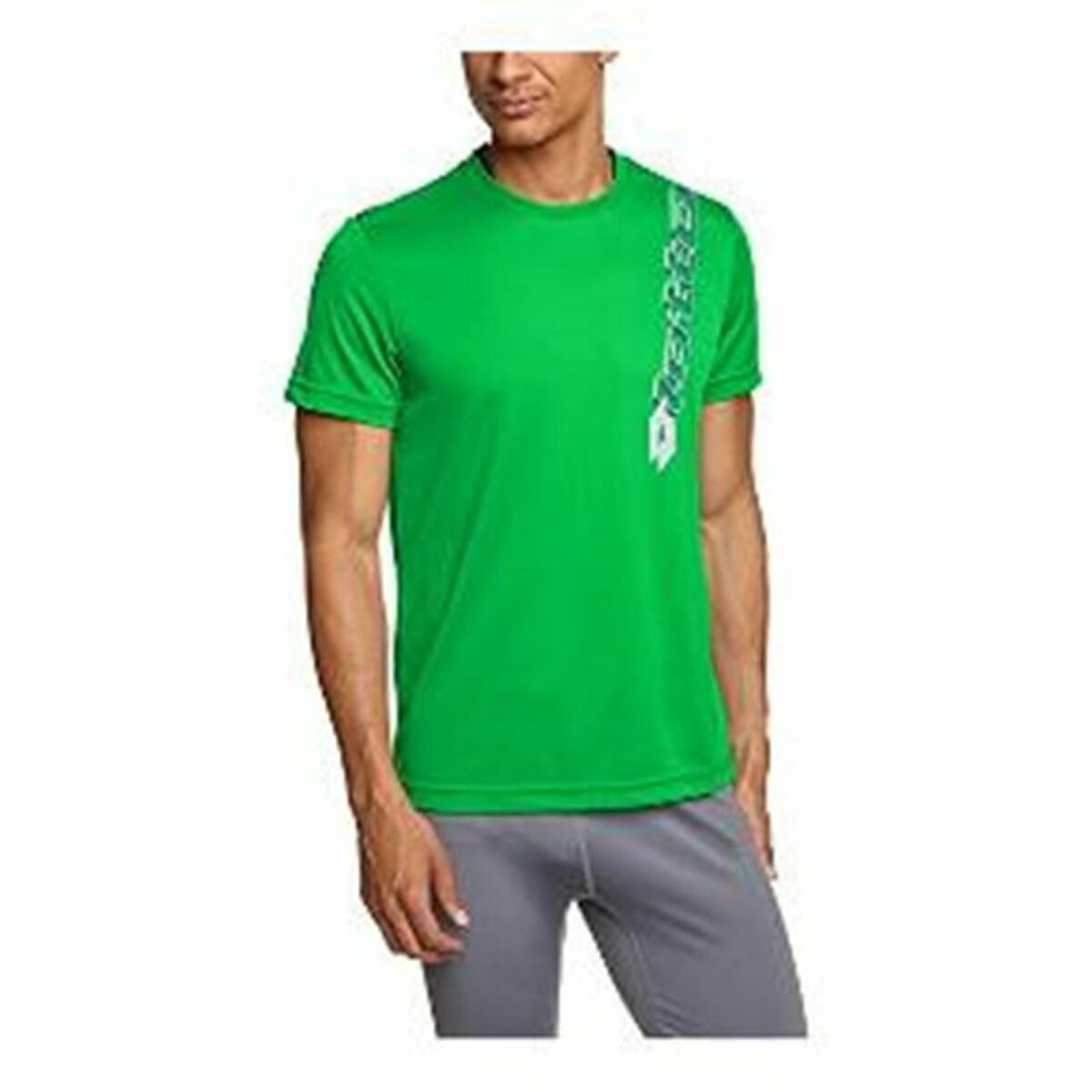 T-shirt med kortärm Herr Lotto  Xamu Fluo Grön - 2