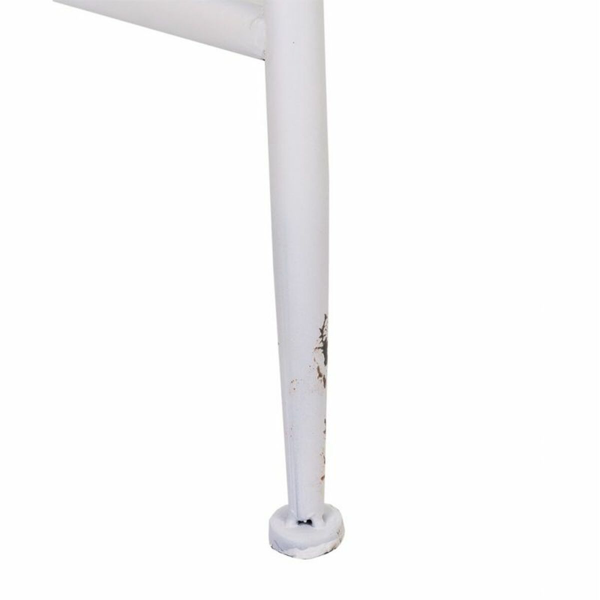 Bänk Alexandra House Living Vit Järn 53 x 86 x 128 cm - 6