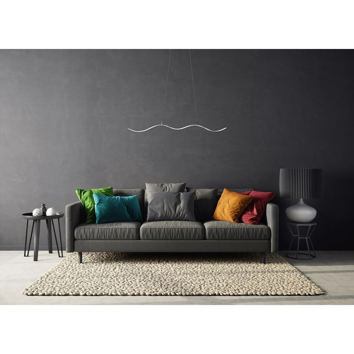 Taklampa Activejet AJE-SARA Silvrig 80 Aluminium 11 W () (4000 K) - 2