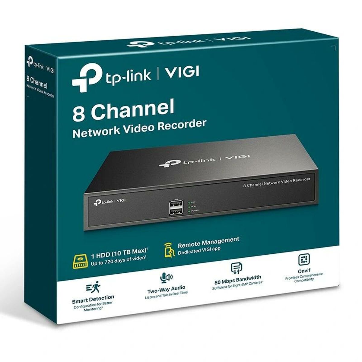 Nätlagringsenhet NAS TP-Link VIGI NVR1008H - 3