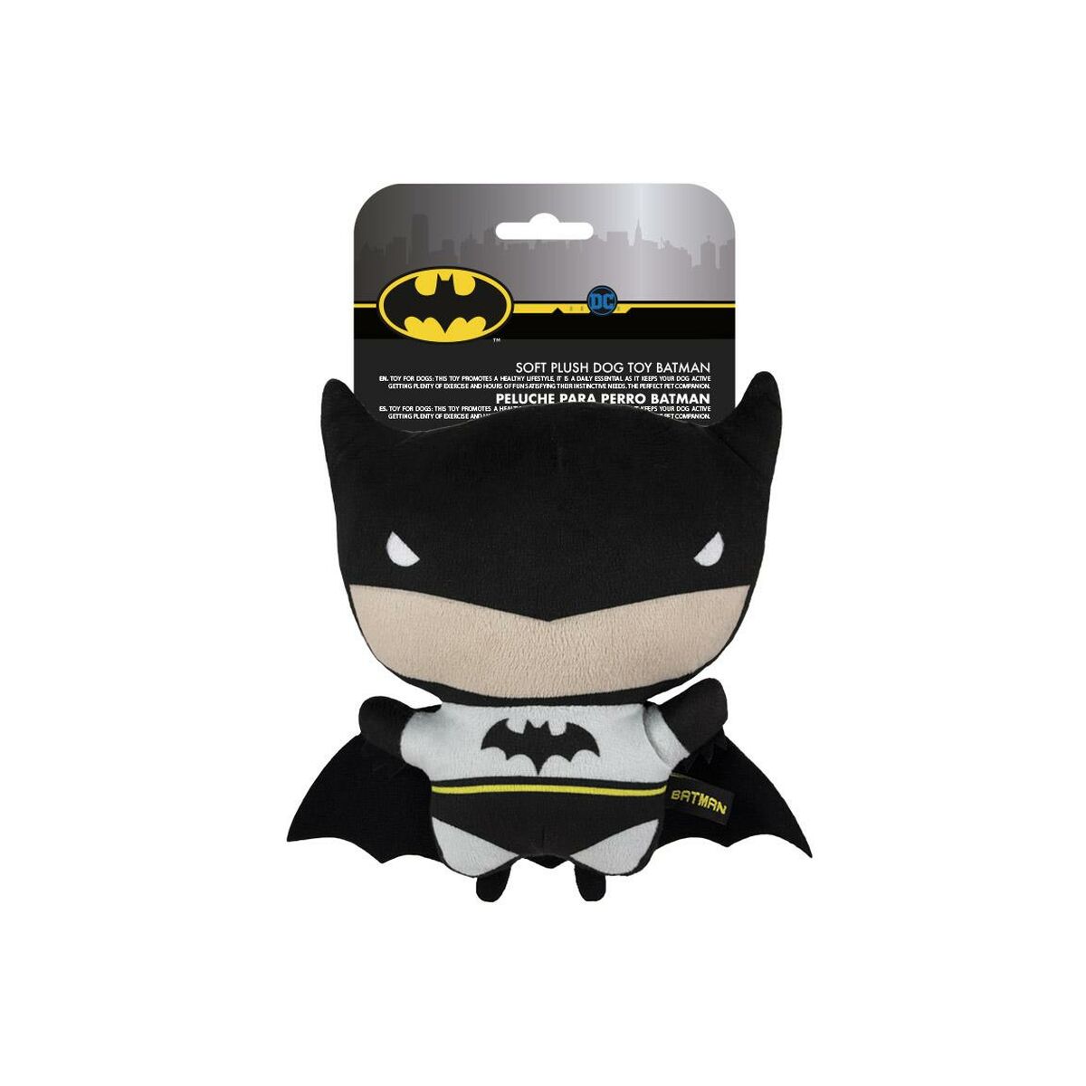 Hundleksak Batman Svart 100 % polyester - 2