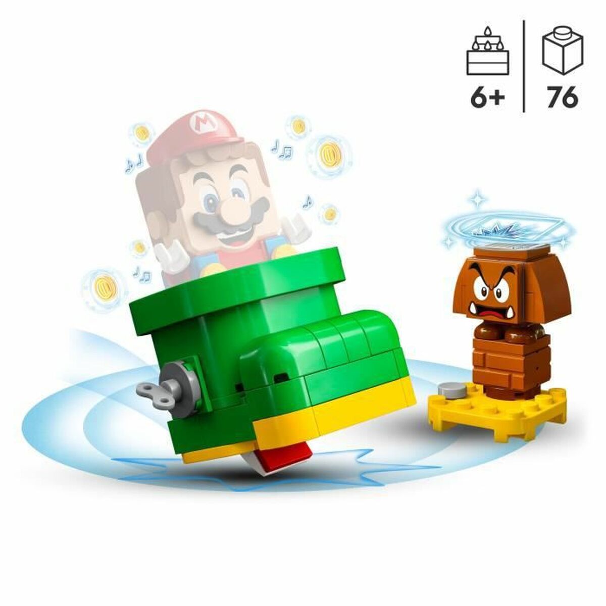 Byggsats Lego Super Mario 71404 Goomba's Shoe Expansion Set Multicolour - 6