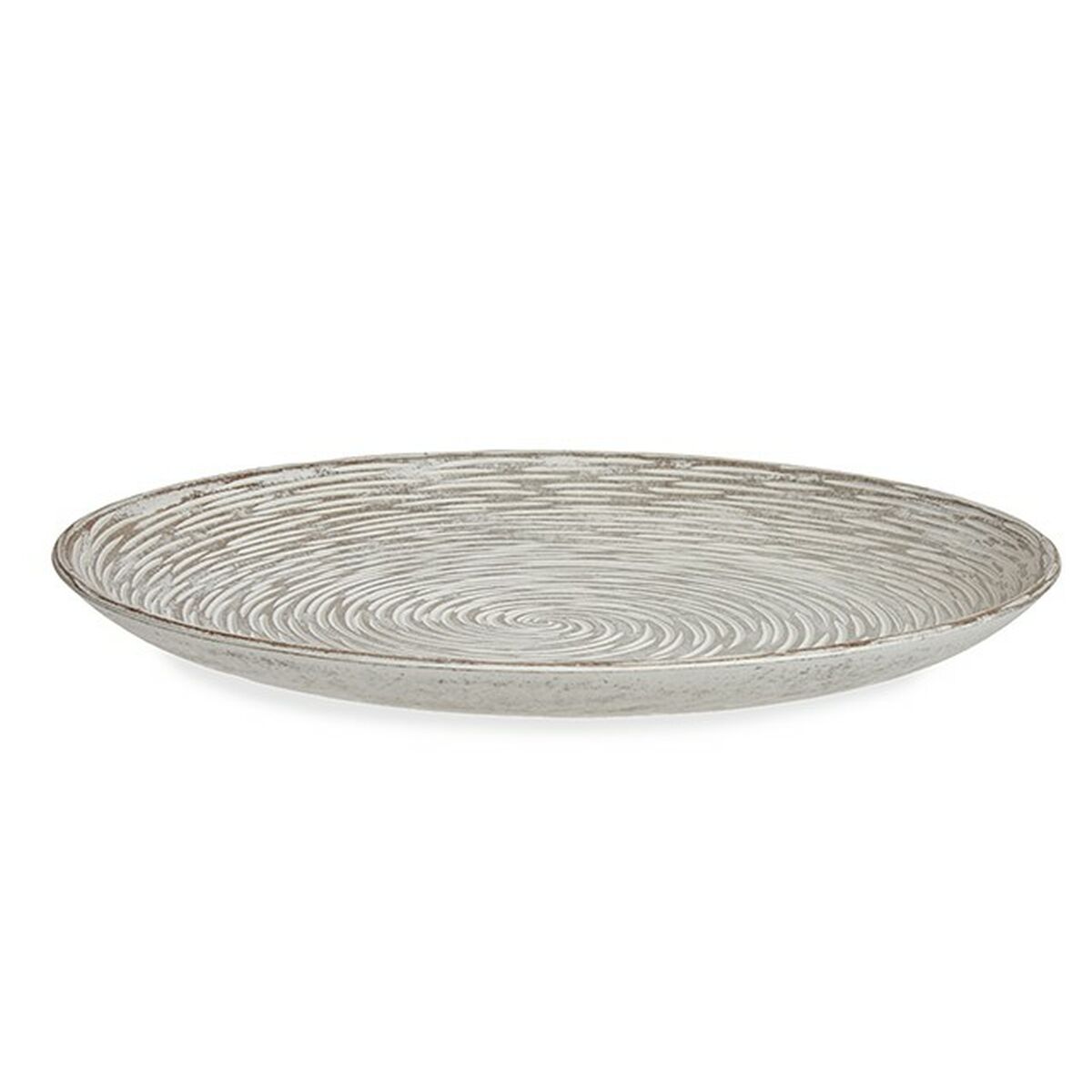 Bordsdekoration Gift Decor Vit Trä MDF 34,5 x 3 x 34,5 cm Spiral (6 antal) - 2