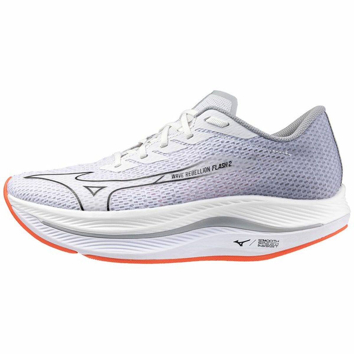 Löparskor, Vuxna Mizuno Wave Rebellion Flash 2 Grå - 2
