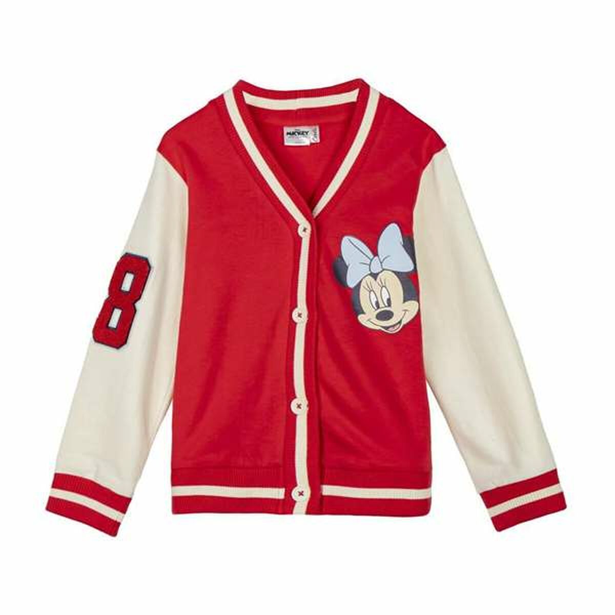 Överdel träningsoverall för barn Minnie Mouse Röd