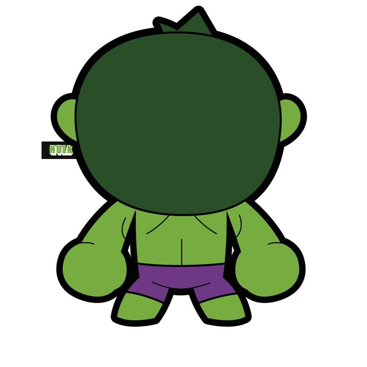 Hundleksak The Avengers Grön 100 % polyester - 17