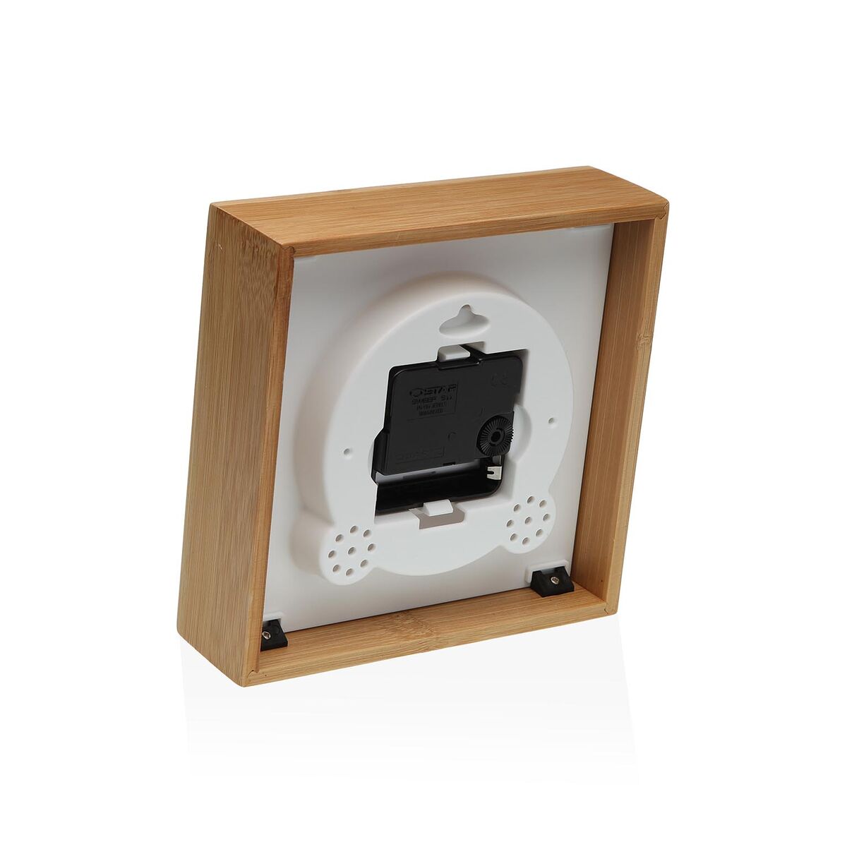 bordsklocka Versa Vit Minimalistisk - 2