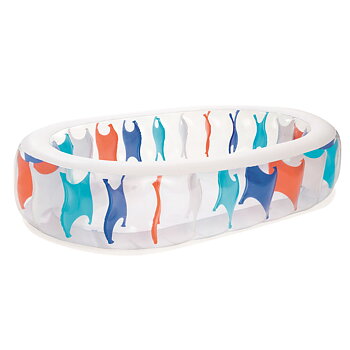 Bestway Uppblåsbar Oval Pool 229x152x51 cm +6 År Trädgård 54066