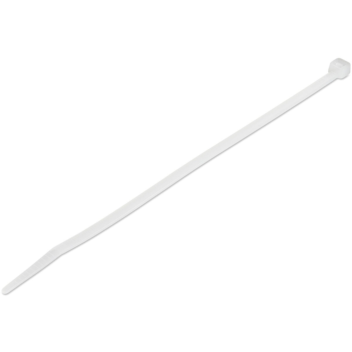 Nylonkabelband Startech CBMZT8N Vit (100 antal) - 2
