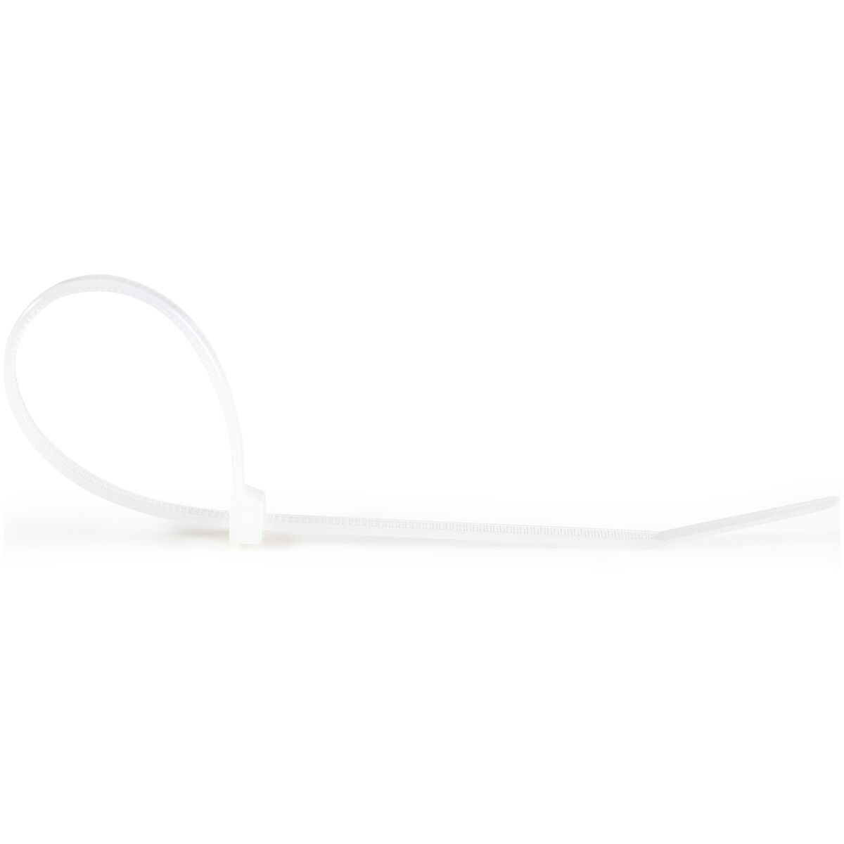 Nylonkabelband Startech CBMZT8N Vit (100 antal) - 3