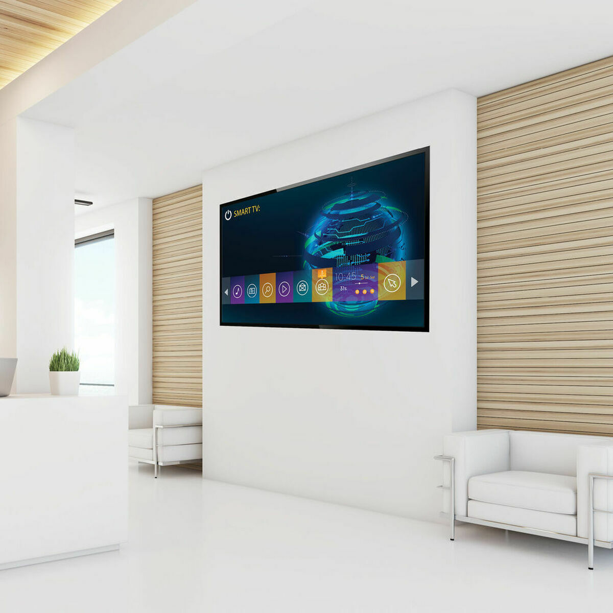 TV-fäste Startech FLATPNLWALL - 16