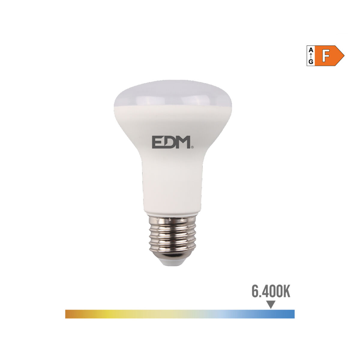 LED-lampa EDM 35482 F 7 W 48 W 50 W E27 600 lm 470 lm Ø 6,3 x 10 cm Reflektor (6400 K) - 6