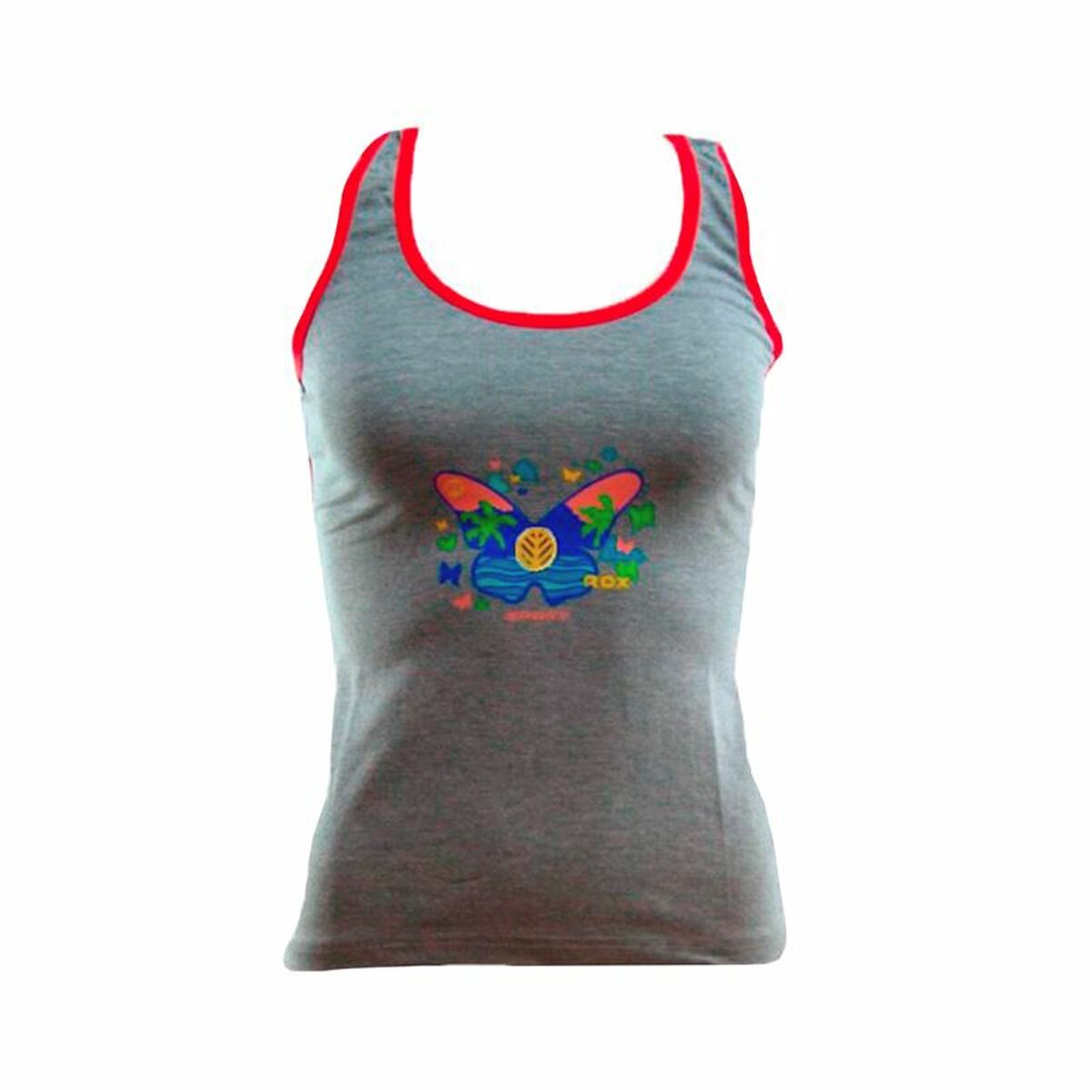 Tanktop, Dam Rox Butterfly Mörkgrå - 6