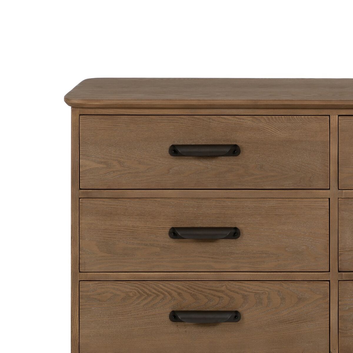 Skänk PAUL Svart Naturell Järn Granträ 120 x 41 x 77 cm - 6