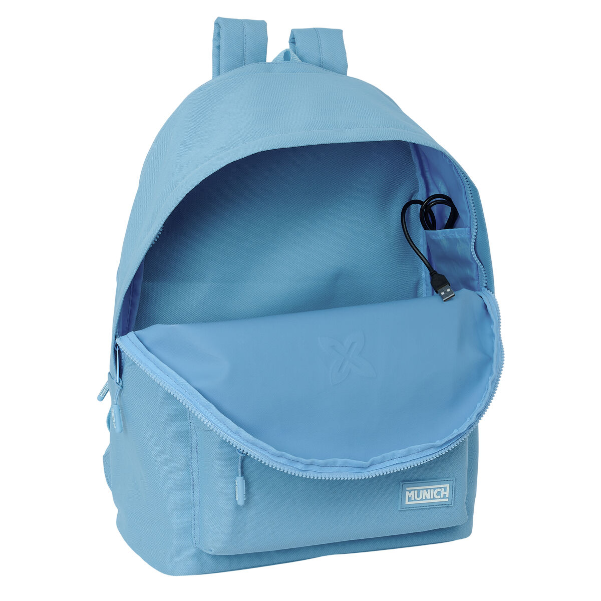 Laptopryggsäck Munich Basic Blå 31 x 44 x 18 cm - 5