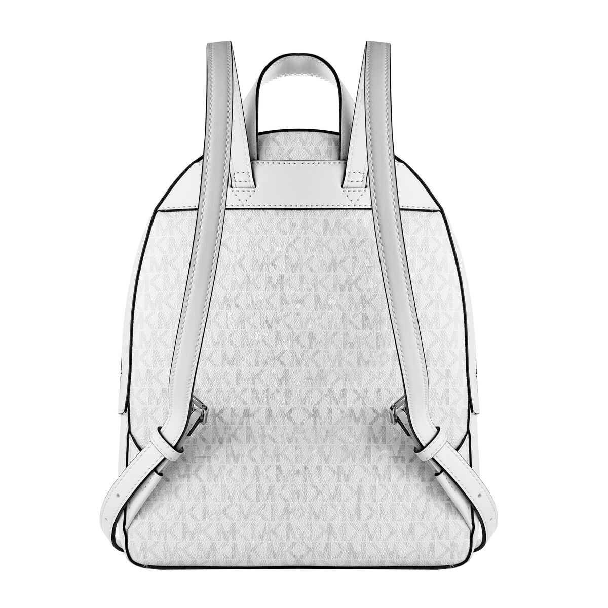 Ryggsäck Casual Michael Kors 35H3S8TB6V-OPTIC-WHITE Vit 28 x 23 x 10 cm - 2