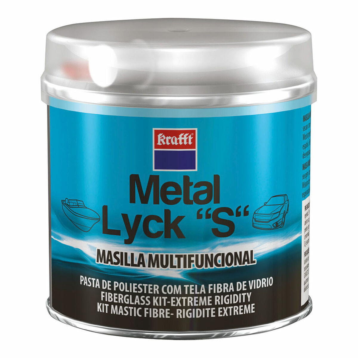 Polyesterfiller Krafft metal-lyck 250 g