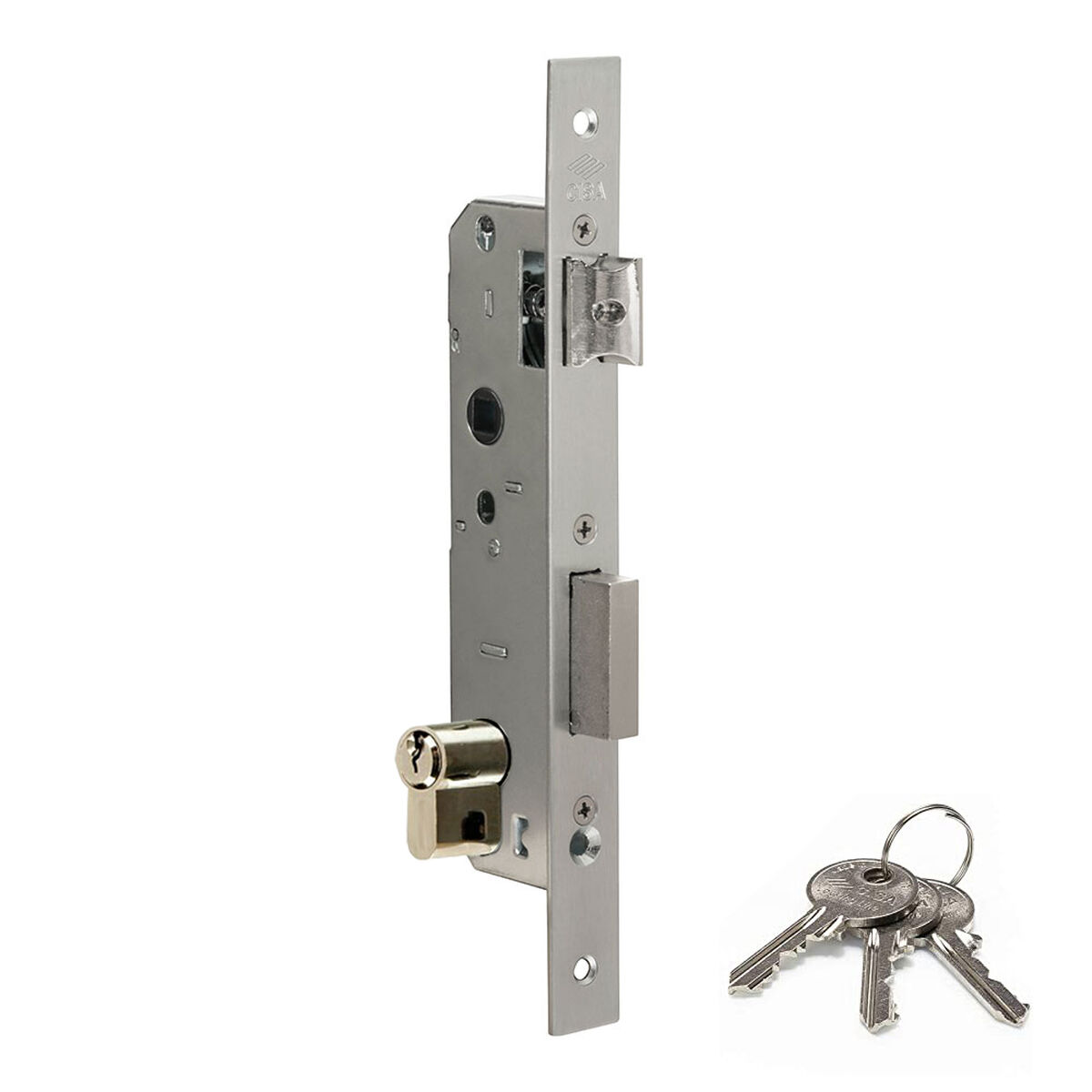 Instickslås Cisa New Fori E20 44661.20.0 Europeisk Stål
