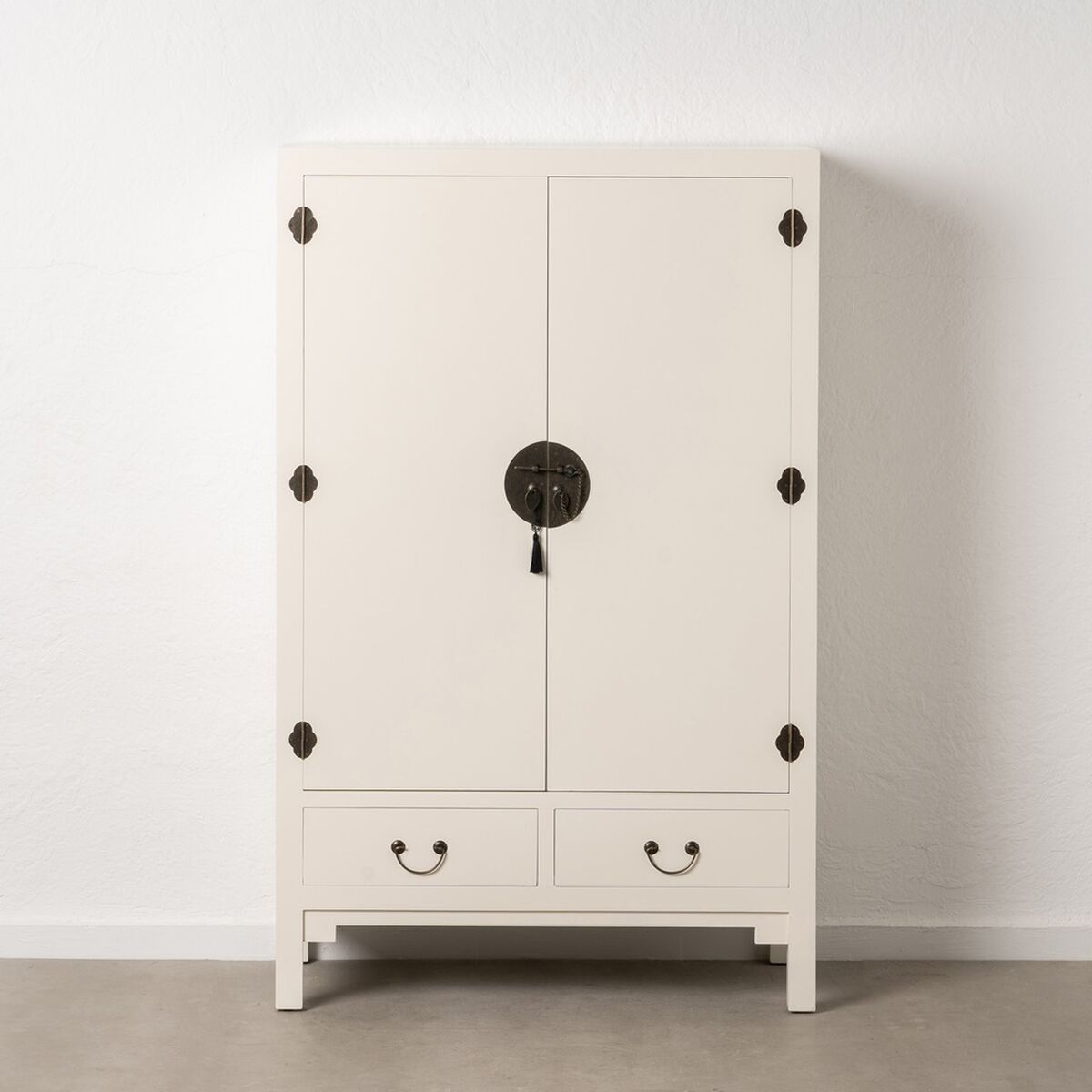 Skåp ORIENTE Vit 100 x 45 x 160 cm - 3