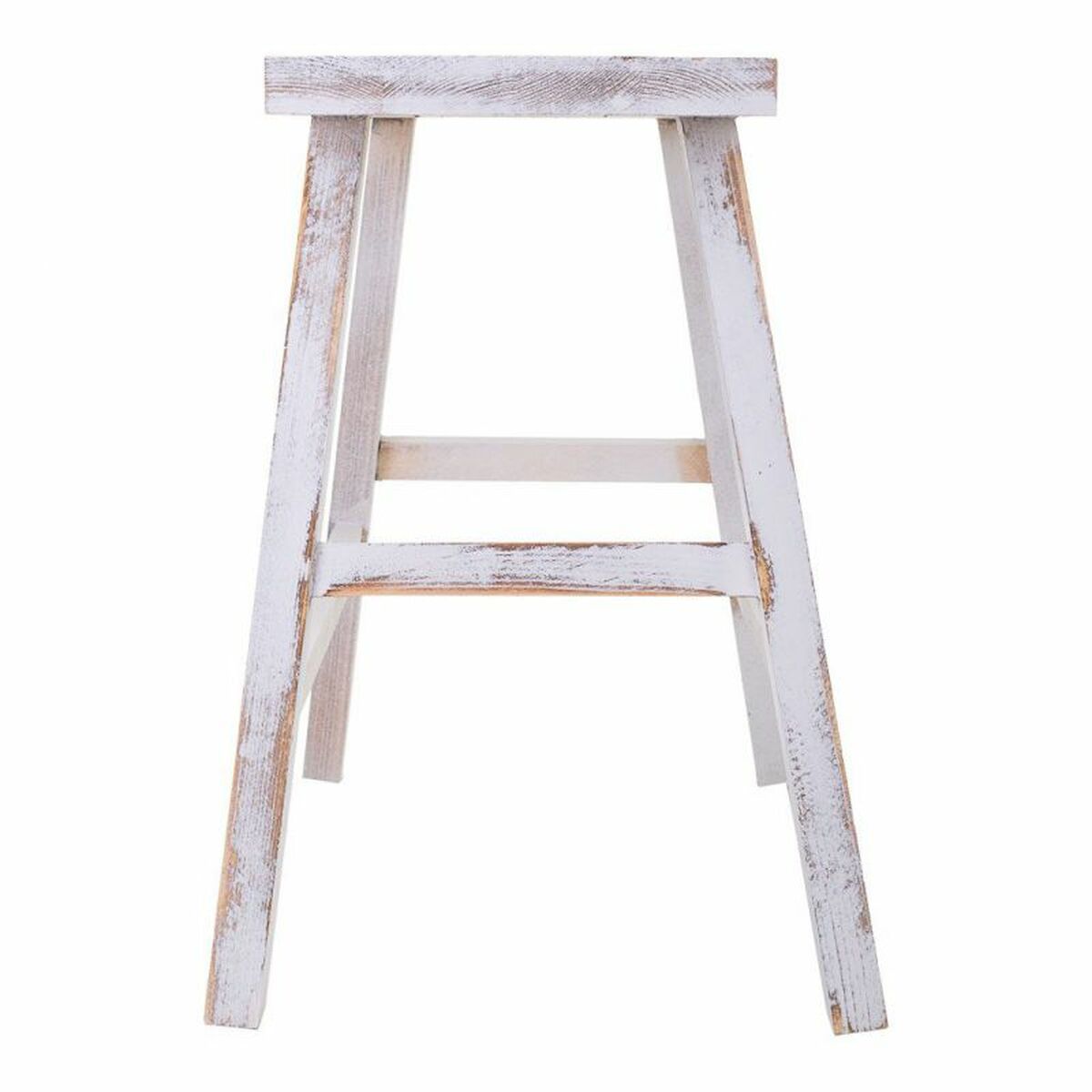 Sittpall Alexandra House Living Vit Furu 25 x 50 x 70 cm - 5