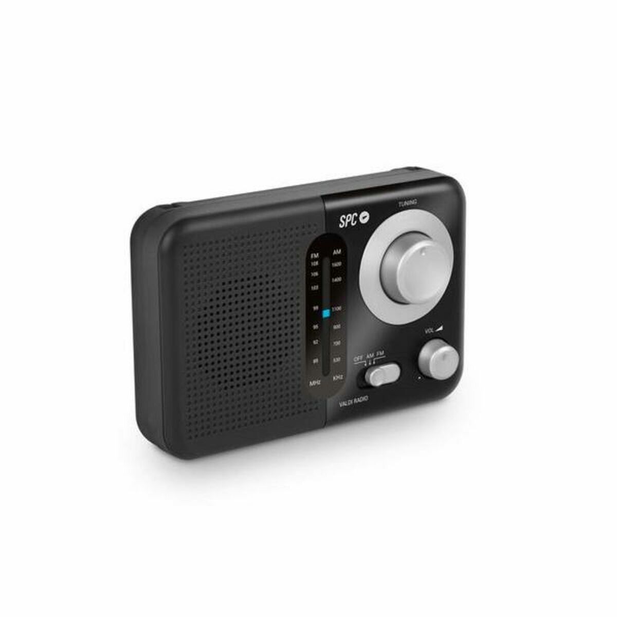 Radio SPC SPC Valdi Svart - 4