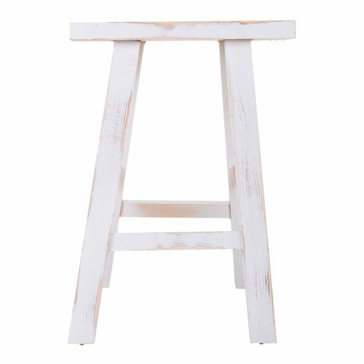 Sittpall Alexandra House Living Vit Furu 25 x 50 x 35 cm - 3