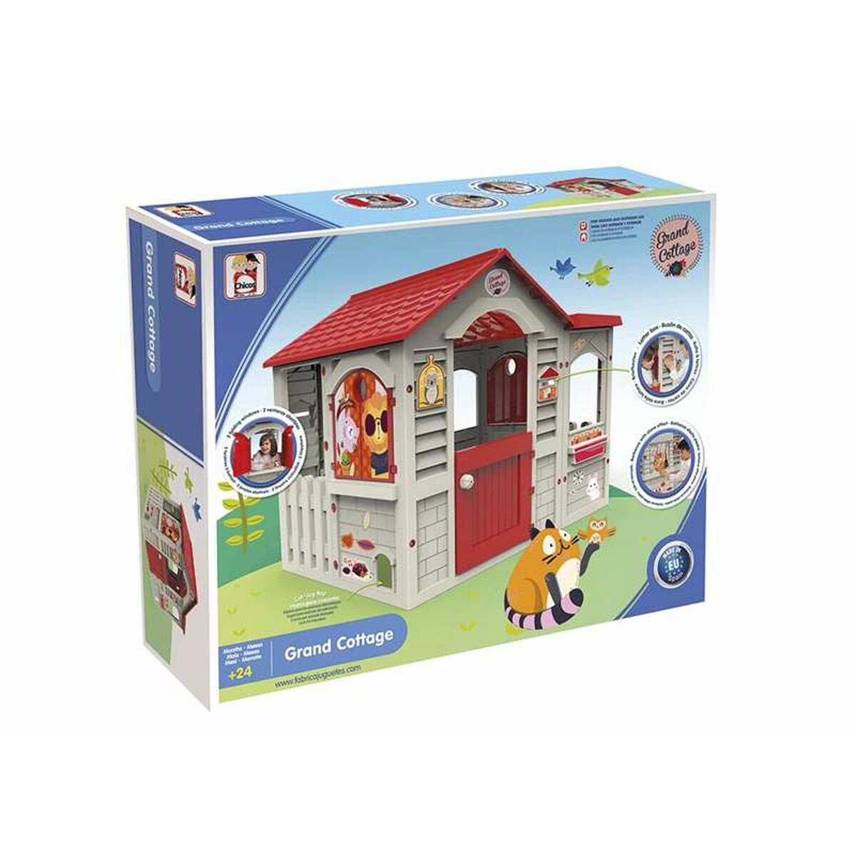 Lekhus Chicos Grand Cottage XL 122 x 103 x 104 cm - 12