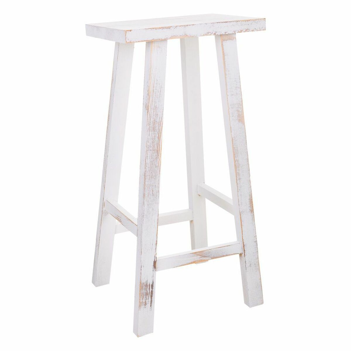 Sittpall Alexandra House Living Vit Furu 25 x 70 x 35 cm