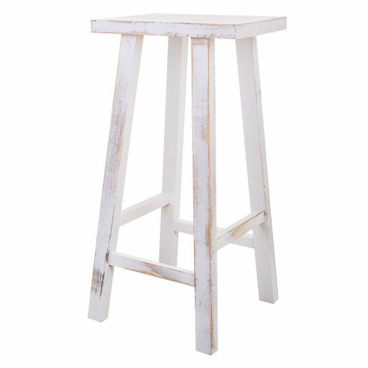 Sittpall Alexandra House Living Vit Furu 25 x 70 x 35 cm - 5