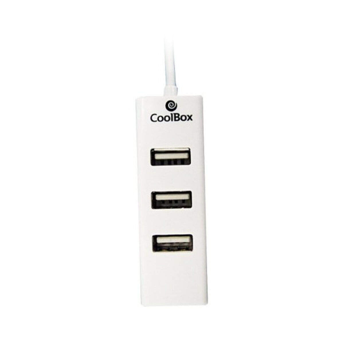 USB-HUB CoolBox COO-UPH190 Vit