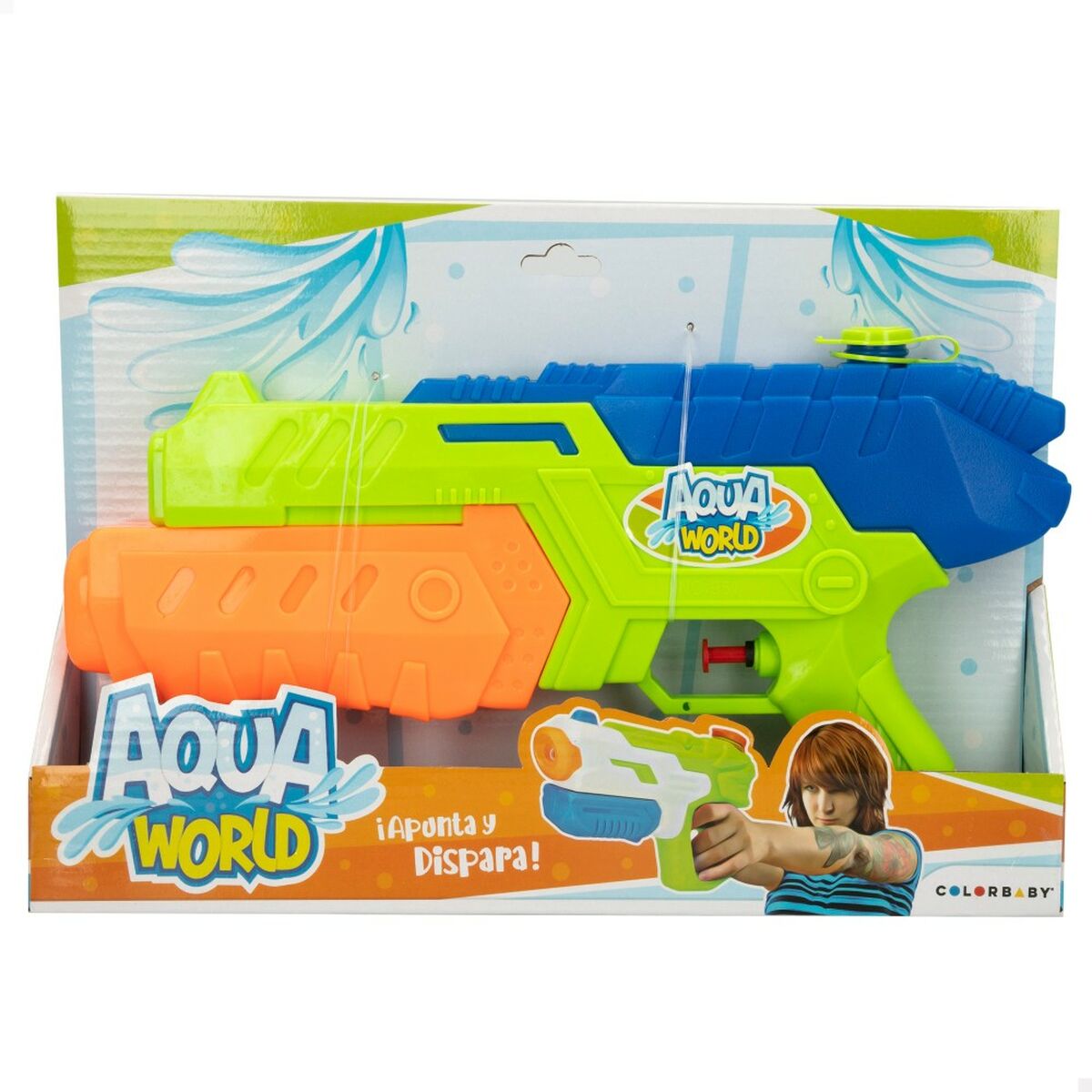 Vattenpistol Colorbaby AquaWorld 32 x 17,5 x 5 cm (12 antal) - 2