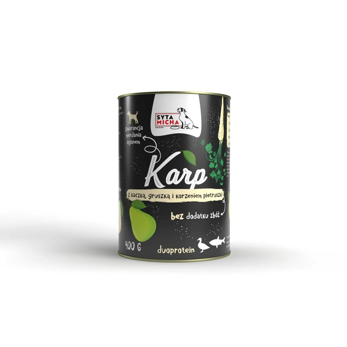 Våt mat SYTA MICHA Fisk Anka 400 g