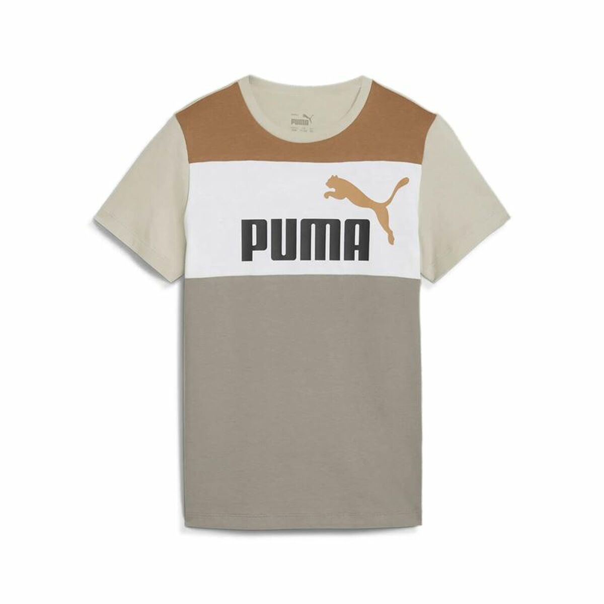 Barn T-shirt med kortärm Puma Ess Block