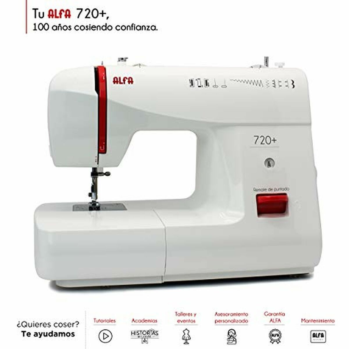 Symaskin Alfa 720+ 9 - 2