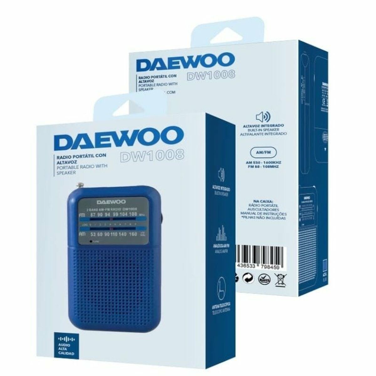 Radio Daewoo DW1008BL - 2