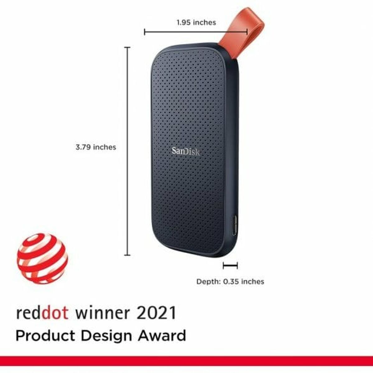 Extern Hårddisk SanDisk SDSSDE30-1T00-G26 1 TB SSD - 2