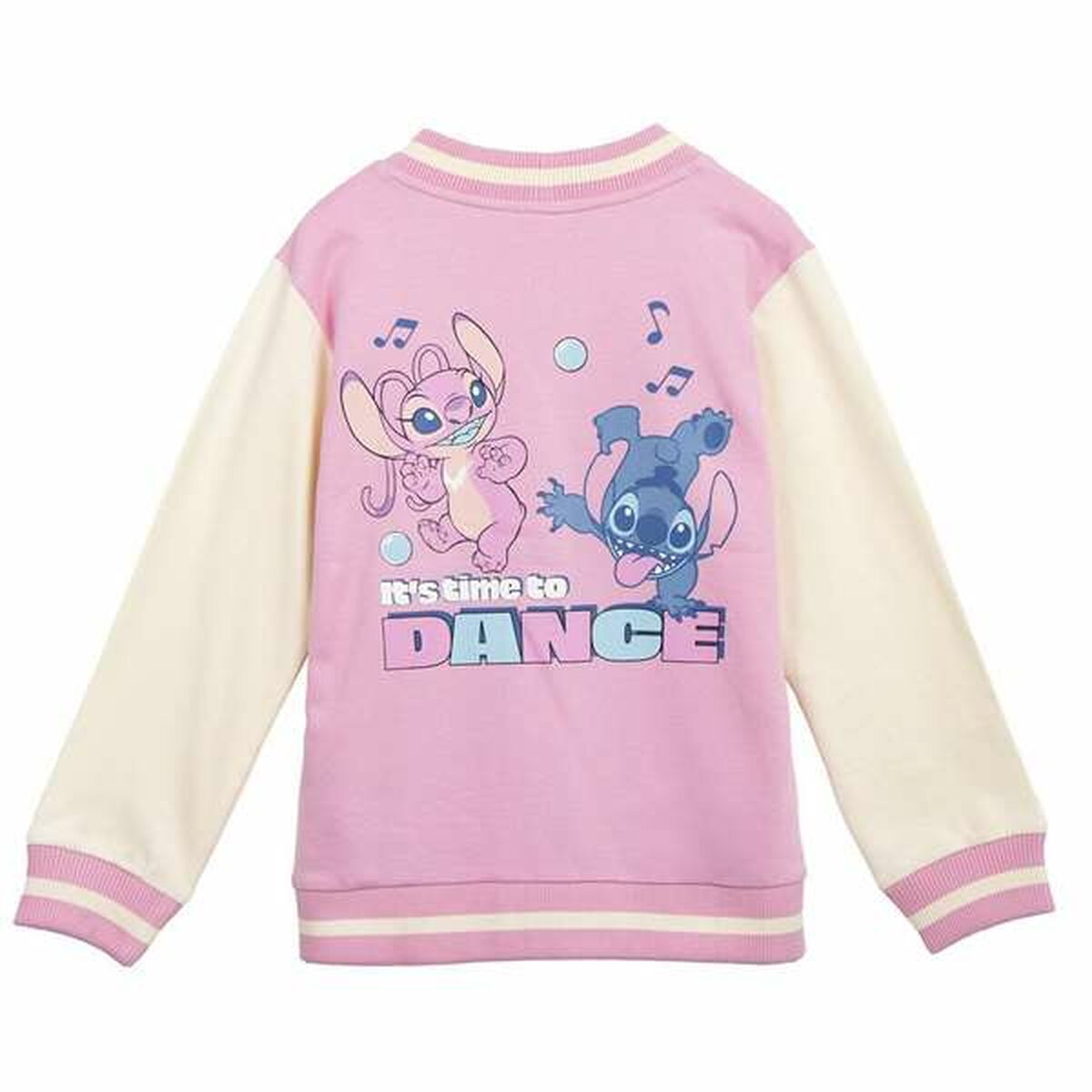 Överdel träningsoverall för barn Stitch Rosa - 2