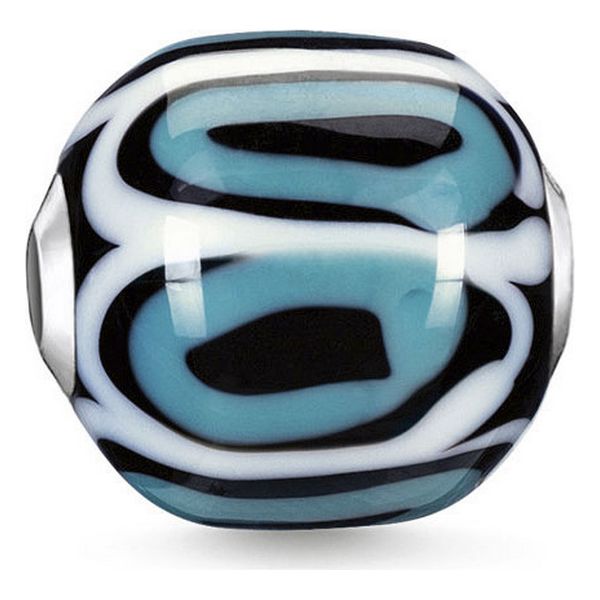 Dampärlor Thomas Sabo K0249-017-17 Turkos 1,1 cm - 2