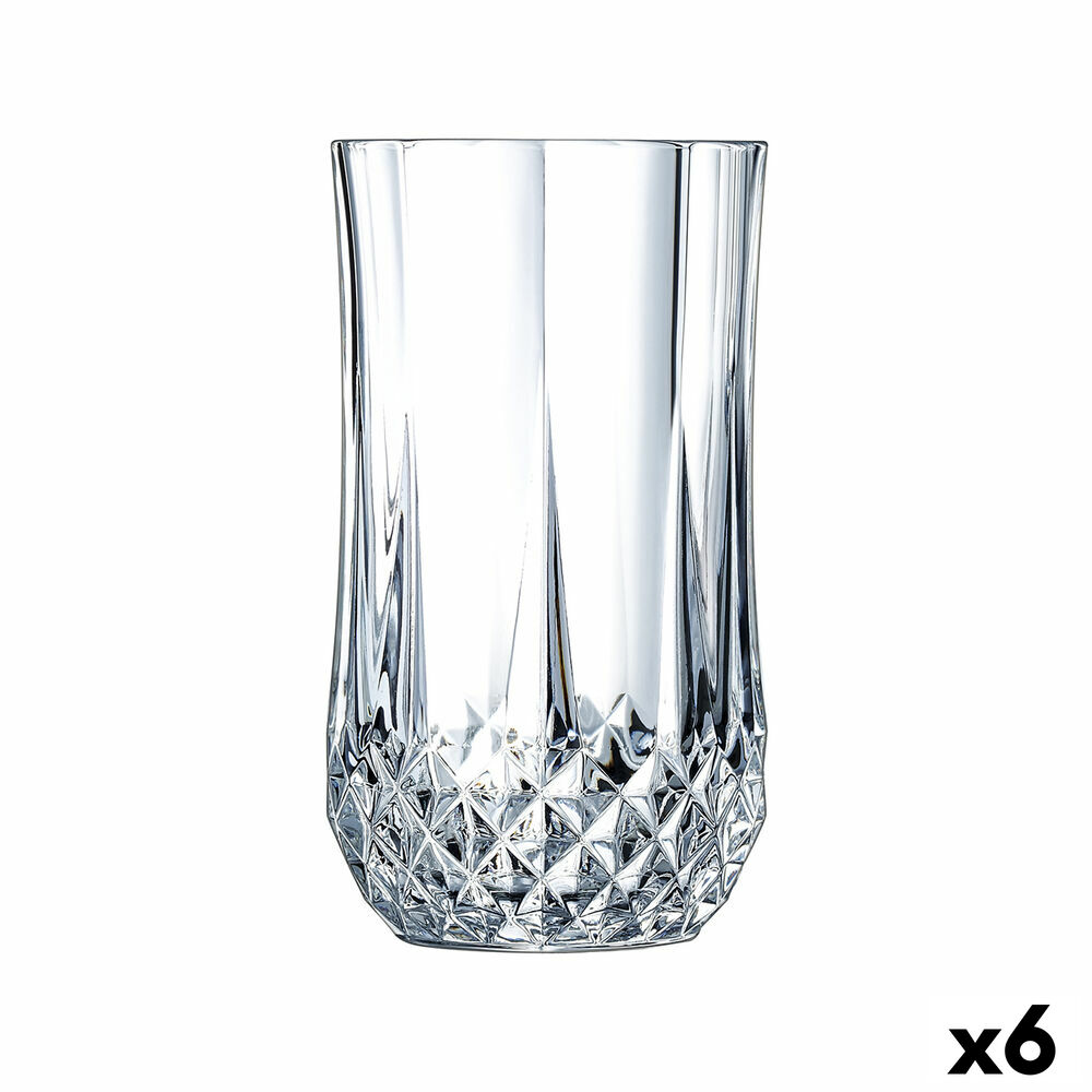 Kristallglas Cristal d’Arques Paris Longchamp Transparent Glas (36 cl) (Pack 6x) - 4