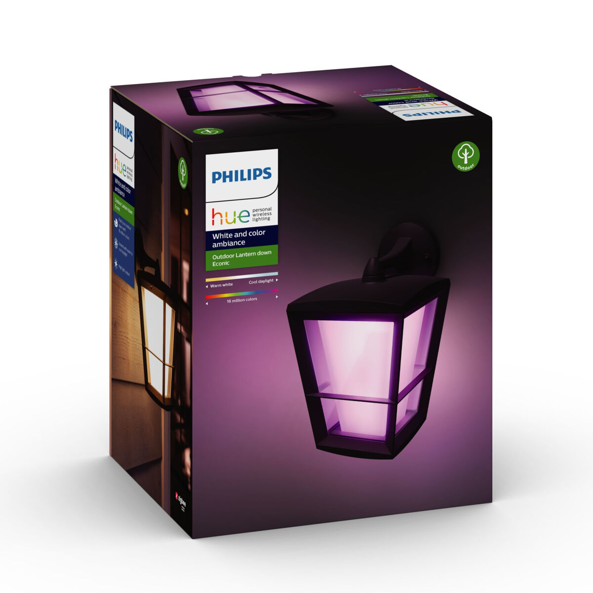 LED-lampa Philips Svart Aluminium (6500 K) (Renoverade A) - 4
