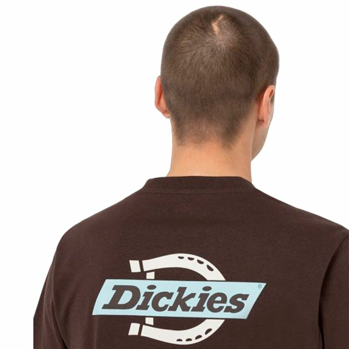 T-shirt med kortärm Herr Dickies Ss Ruston Brun - 2
