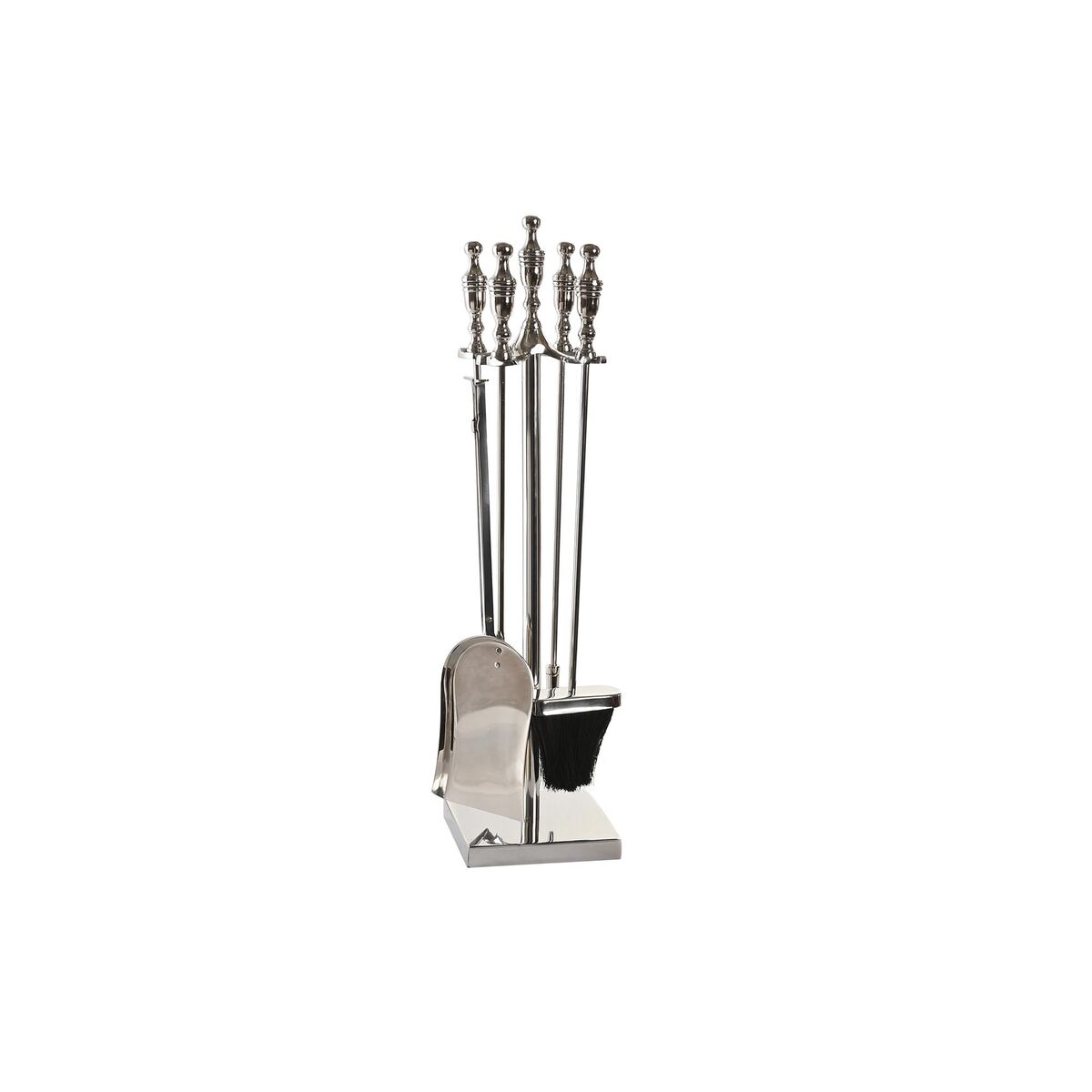 Brastillbehör DKD Home Decor Stål Aluminium (15 x 15 x 62 cm)