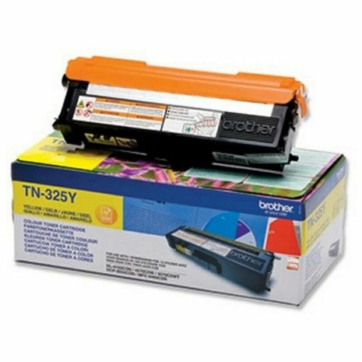 Original Toner Brother TN-325Y Gul - 2