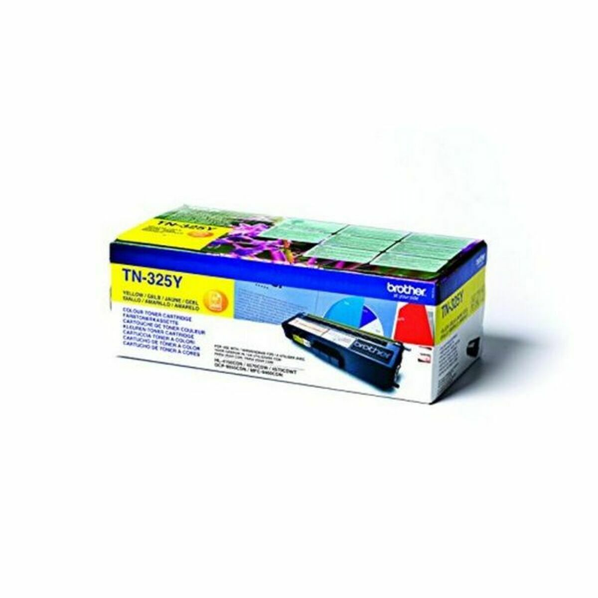 Original Toner Brother TN-325Y Gul - 4