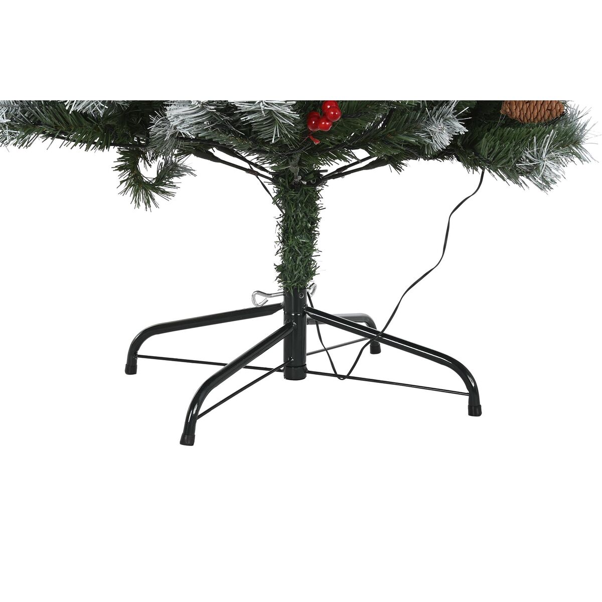 Julgran DKD Home Decor Grön Metall Polyetylen 80 x 80 x 183 cm 1 x 1 x 180 cm - 5